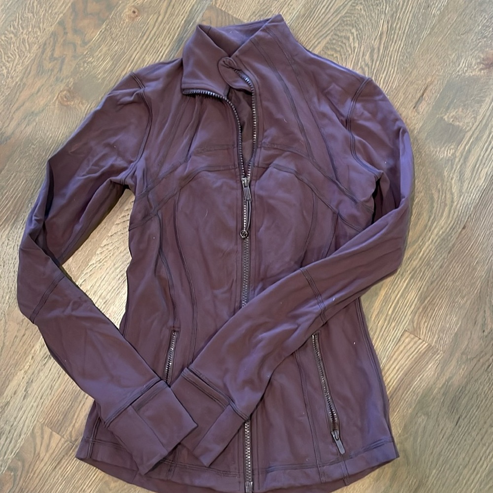Lululemon purple athletic jacket